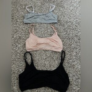 Bodily the everything bra 3 pack - Black, Pink, Gray - small
